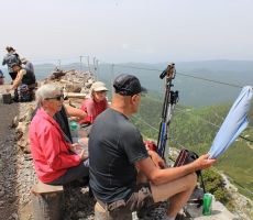 Počitek na vrhu se prileže